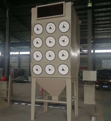 Kartusche Filter Staubentferner mit 15 kW Leistung und 0,3 Mikron Minimalpartikelgröße