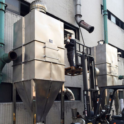 Industrieller Kartuschenstaubsammler mit Pulsstrahlreinigung und kundenspezifischem Design