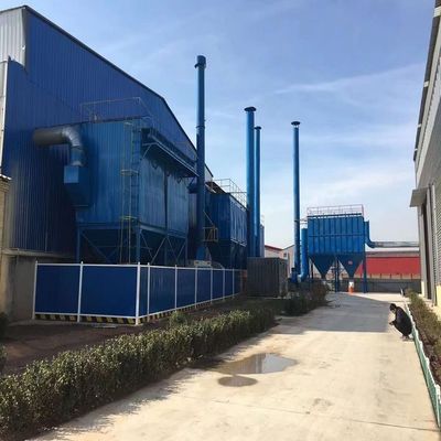 Bag House Struktur für Zemententnahme Tank auf dem Lagerhaus Dauerhafte Konstruktion