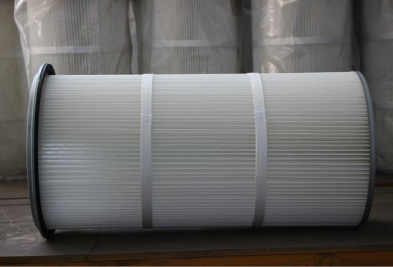 Polyester-Glasfaser-Professionelle HEPA-Pleißluftfilter für Staubsammler D325*1000 mm