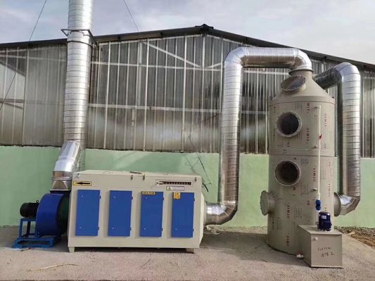 20000-25000 m3/h Luftstrom Sprühen Abgas Adsorptionskolonne Turm für Industrie