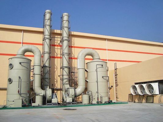 20000-25000 m3/h Luftstrom Sprühen Abgas Adsorptionskolonne Turm für Industrie