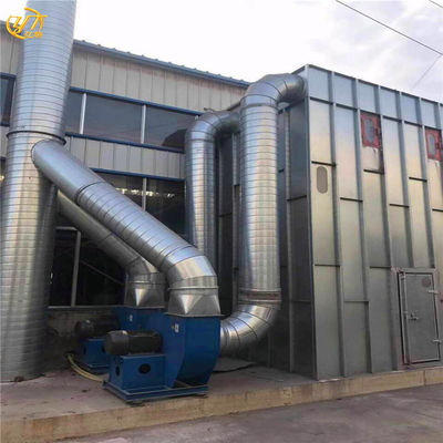 132*2000mm Industriewerkstatt Luftreinigung automatisch Staubfilter Luftfrische Filtrationsanlage für Holz