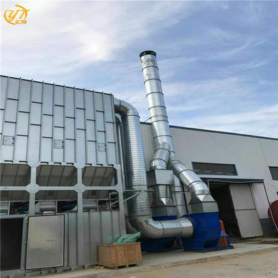 132*2000mm Industriewerkstatt Luftreinigung automatisch Staubfilter Luftfrische Filtrationsanlage für Holz
