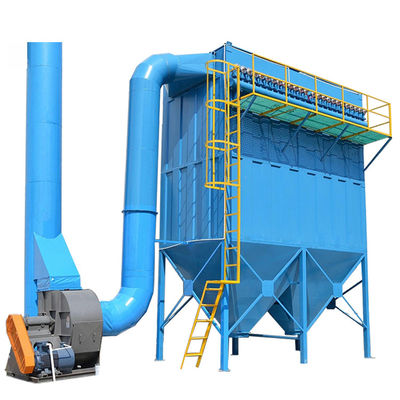 8 Pulsventile Industrie-Sachhaus Staubsammler-System mit 0,2 Mikron Minimalpartikelgröße