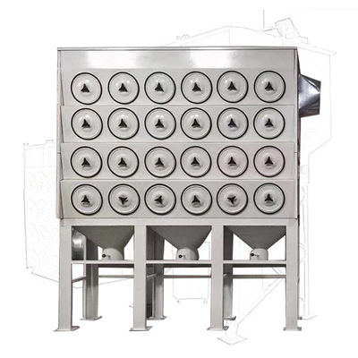 1400 kg Industriefilterpatrone Pulsspritzerstaubsammler für Maschinenreparaturwerkstätten