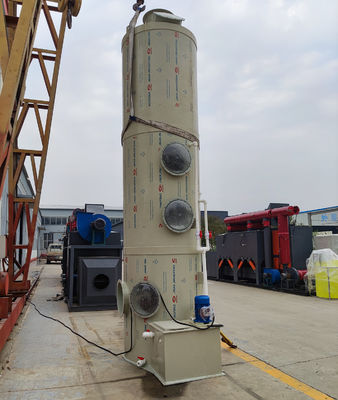 2.2 KW Pumpenleistung CO2 Reinigungsgerät Gasreiniger Nassreiniger Absorptionskolonne für saubere Luft
