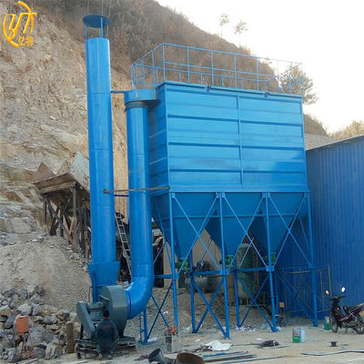 Kohlenstoffstahl-Industrielle Baghouse Pulsstrahlluftfilter Bag Filter Typ Staubsammler