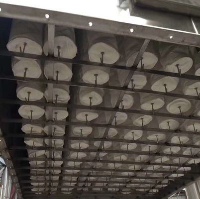 Zentrale Pulspulstaubentfernungssysteme für Holzbearbeitungs-Tücher für industrielle Biomasseboiler