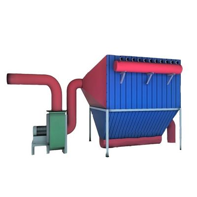 Zentrale Pulspulstaubentfernungssysteme für Holzbearbeitungs-Tücher für industrielle Biomasseboiler