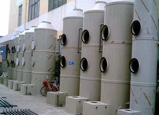 YT-04PL2500 Feuchtwaschmaschine Staubkollektor 18,5 Kw Lüfterleistung und Polypropylenmaterial