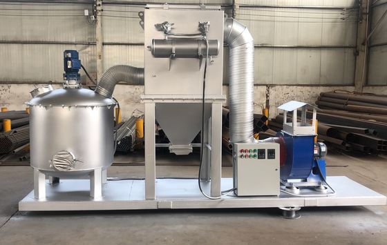 Pulse Blowing Flour Staubkollektor für Holz Zement Mühle Staub Sammlung 3kw Kohlenstoffstahl