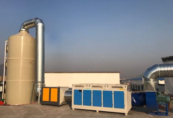 4mm-15mm Dicke Abgasbehandlung Rauchgas, Säure, Rauch, Nasse-Scrubber-Reinigungsturm