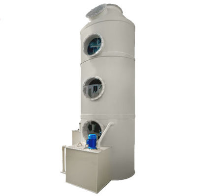 Absorptionskolonne für den Luftstrom 5035-8421 m3/h und Rohrdurchmesser von 32 mm
