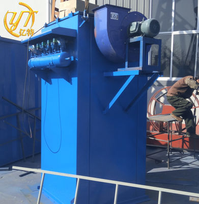 2800-3150m3/h Luftvolumen Zementindustrie Staubmehl Filter Saugmaschine Kohlenstoffstahl