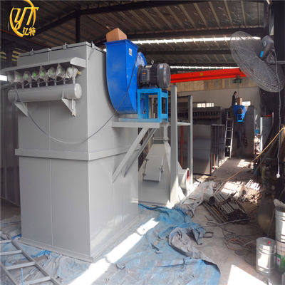 Auto-Luftfilterreinigungsmaschine aus Kohlenstoffstahl mit 72 m2 Filterfläche und Leistung
