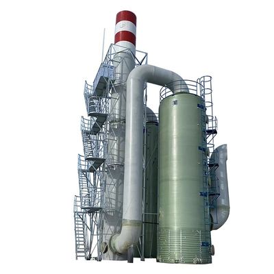 3000 mm Durchmesser Absorptionskolonne für Industrie Rauchgase PP